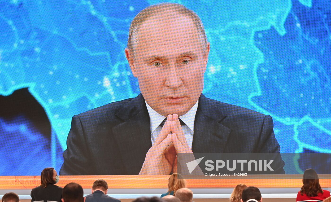 Russia Putin News Conference