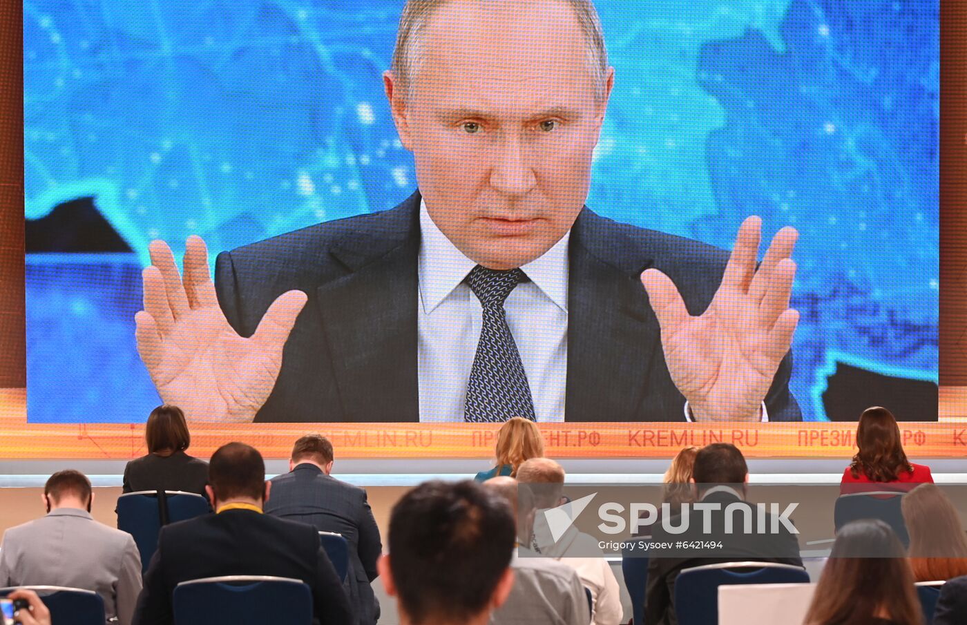 Russia Putin News Conference