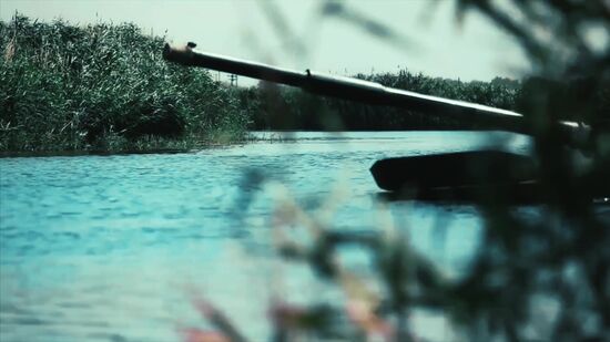 Russia First Floating Tank