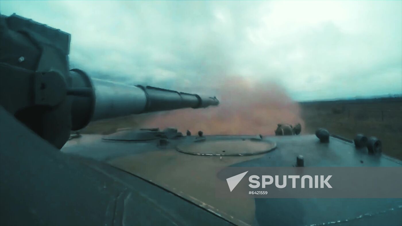 Russia First Floating Tank