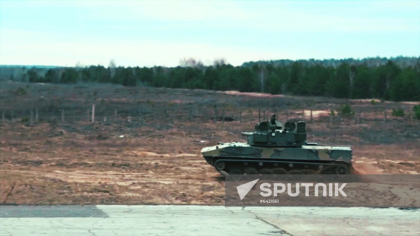 Russia First Floating Tank