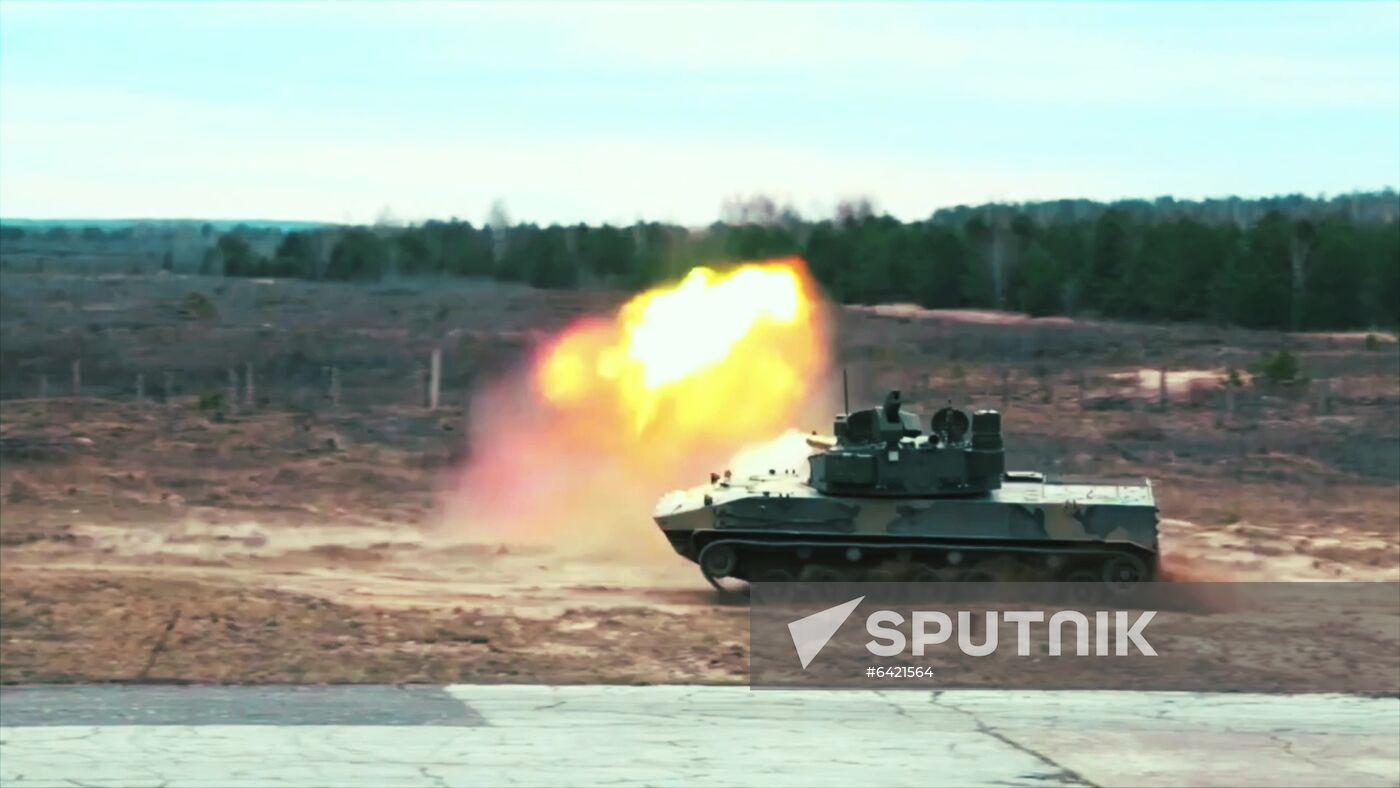Russia First Floating Tank
