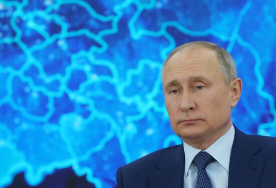 Russia Putin News Conference