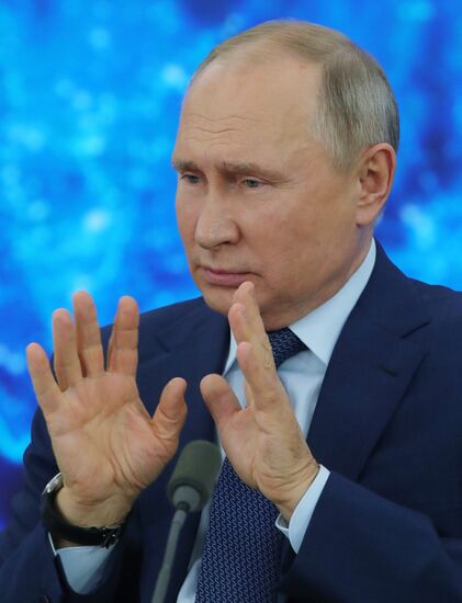 Russia Putin News Conference