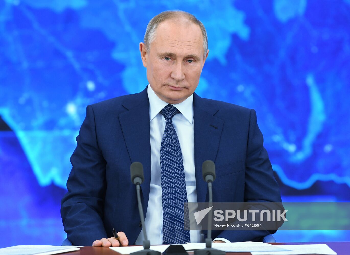 Russia Putin News Conference