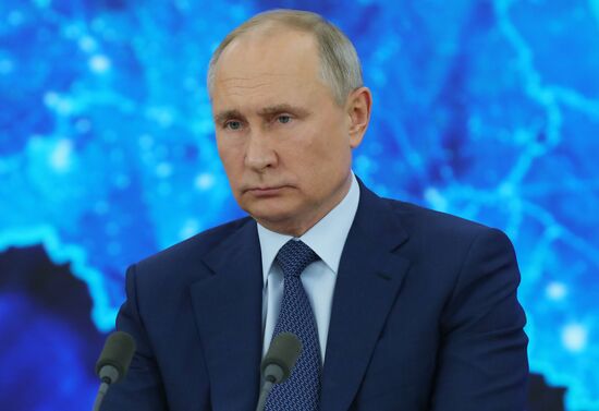 Russia Putin News Conference