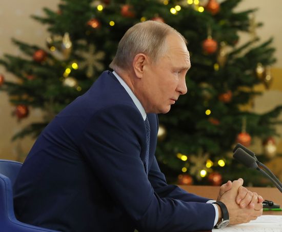 Russia Putin News Conference