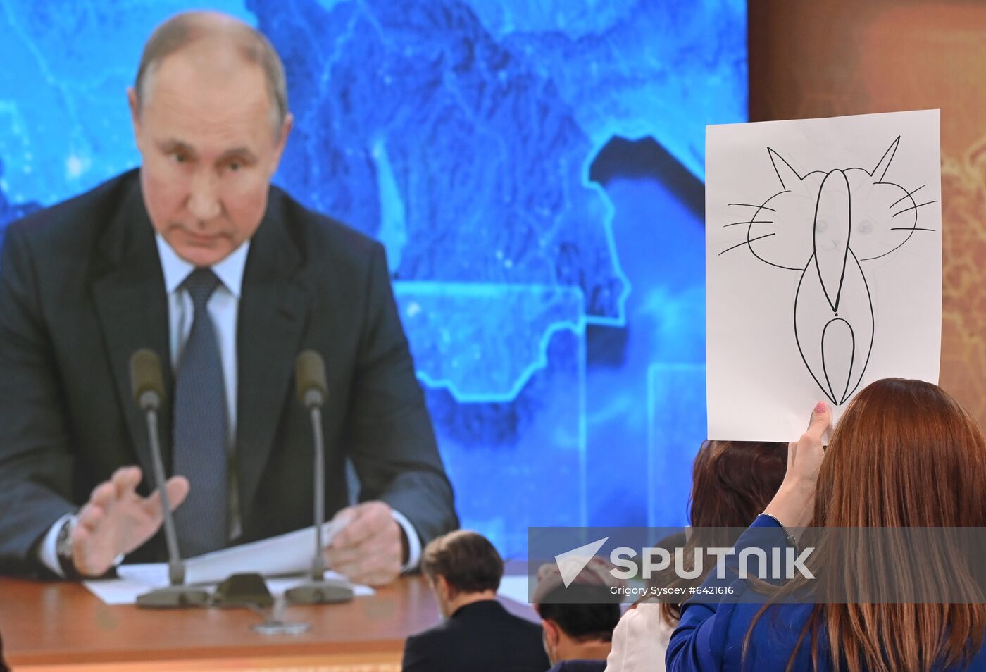 Russia Putin News Conference