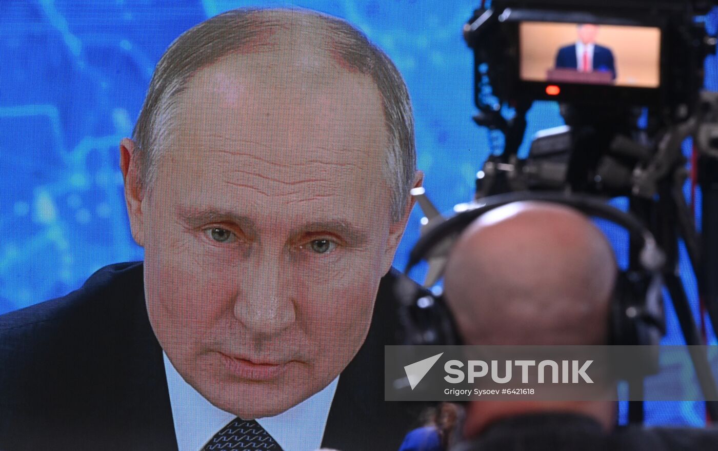 Russia Putin News Conference