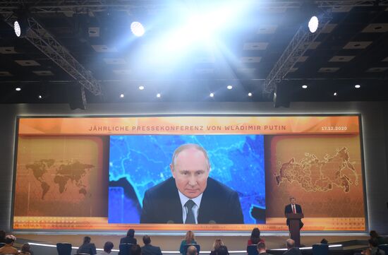 Russia Putin News Conference