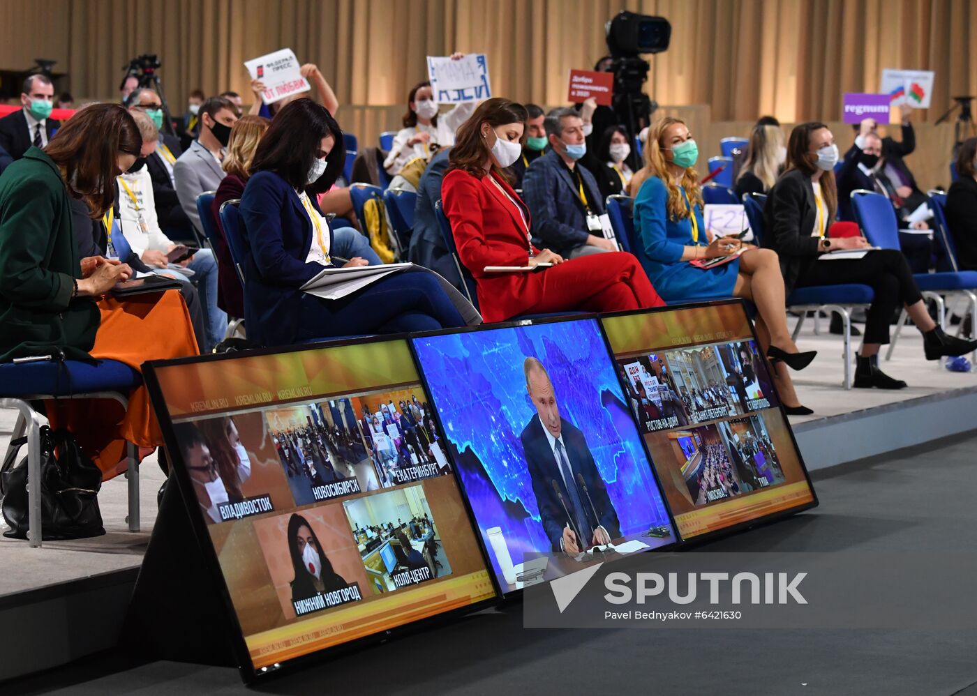 Russia Putin News Conference