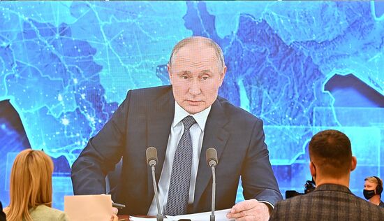 Russia Putin News Conference