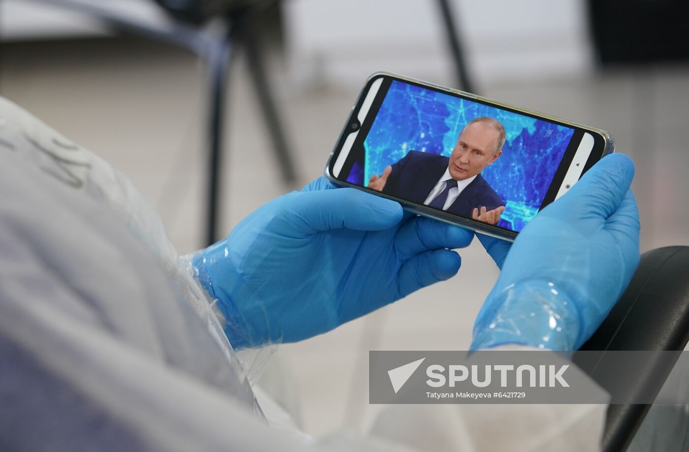 Russia Putin News Conference