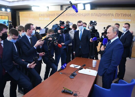 Russia Putin News Conference