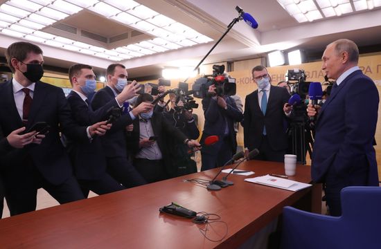 Russia Putin News Conference