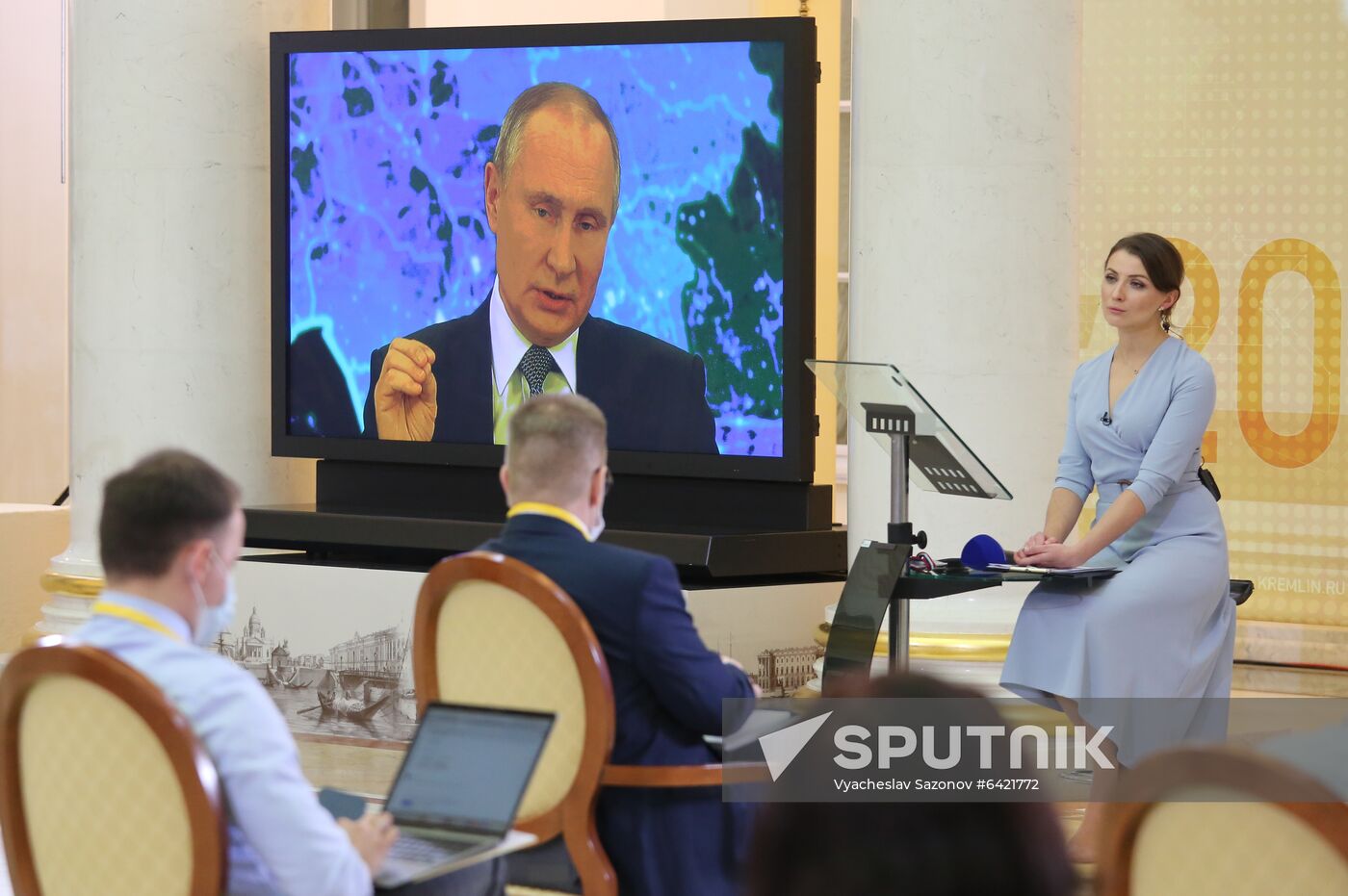 Russia Putin News Conference