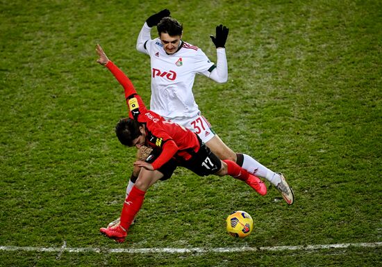 Russia Soccer Premier-League Khimki-Lokomotiv
