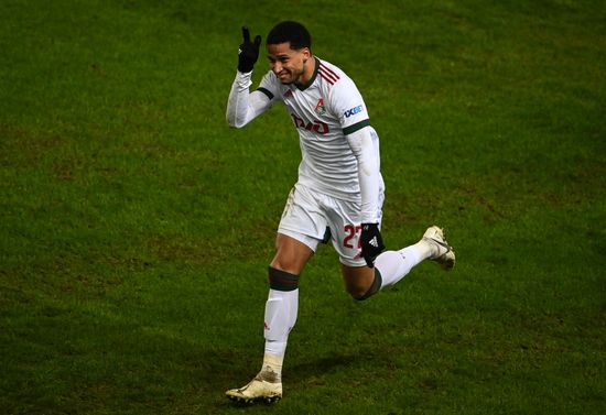 Russia Soccer Premier-League Khimki-Lokomotiv