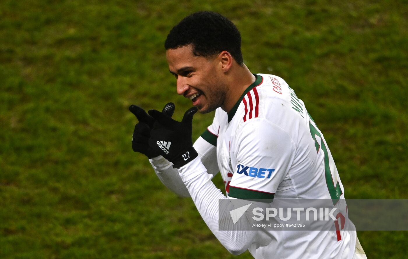 Russia Soccer Premier-League Khimki-Lokomotiv