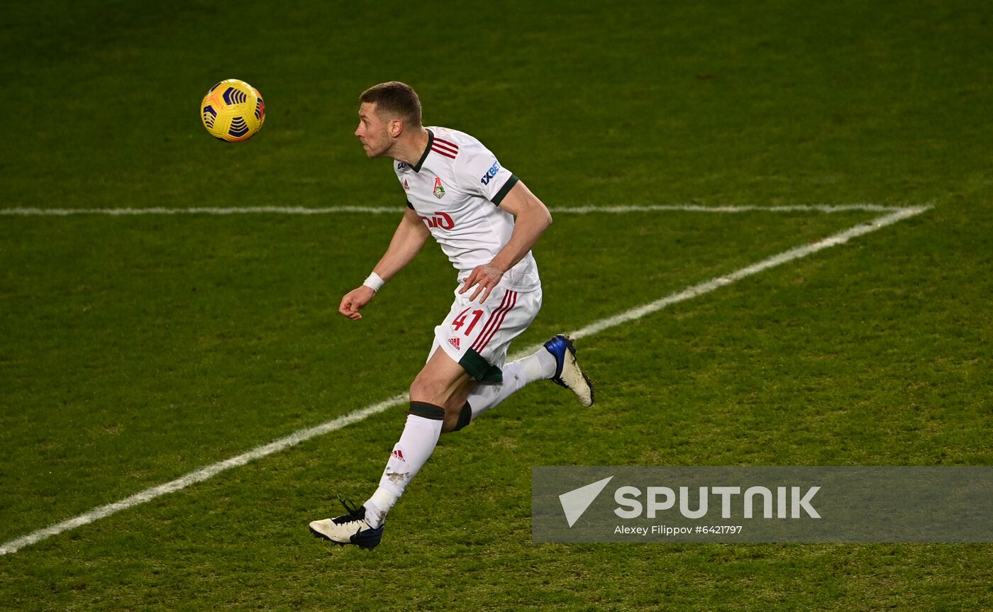 Russia Soccer Premier-League Khimki-Lokomotiv