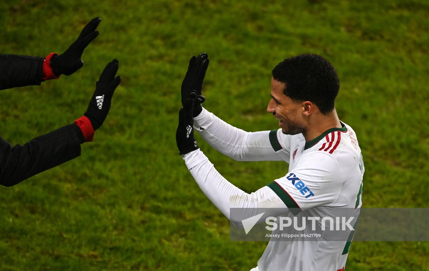 Russia Soccer Premier-League Khimki-Lokomotiv