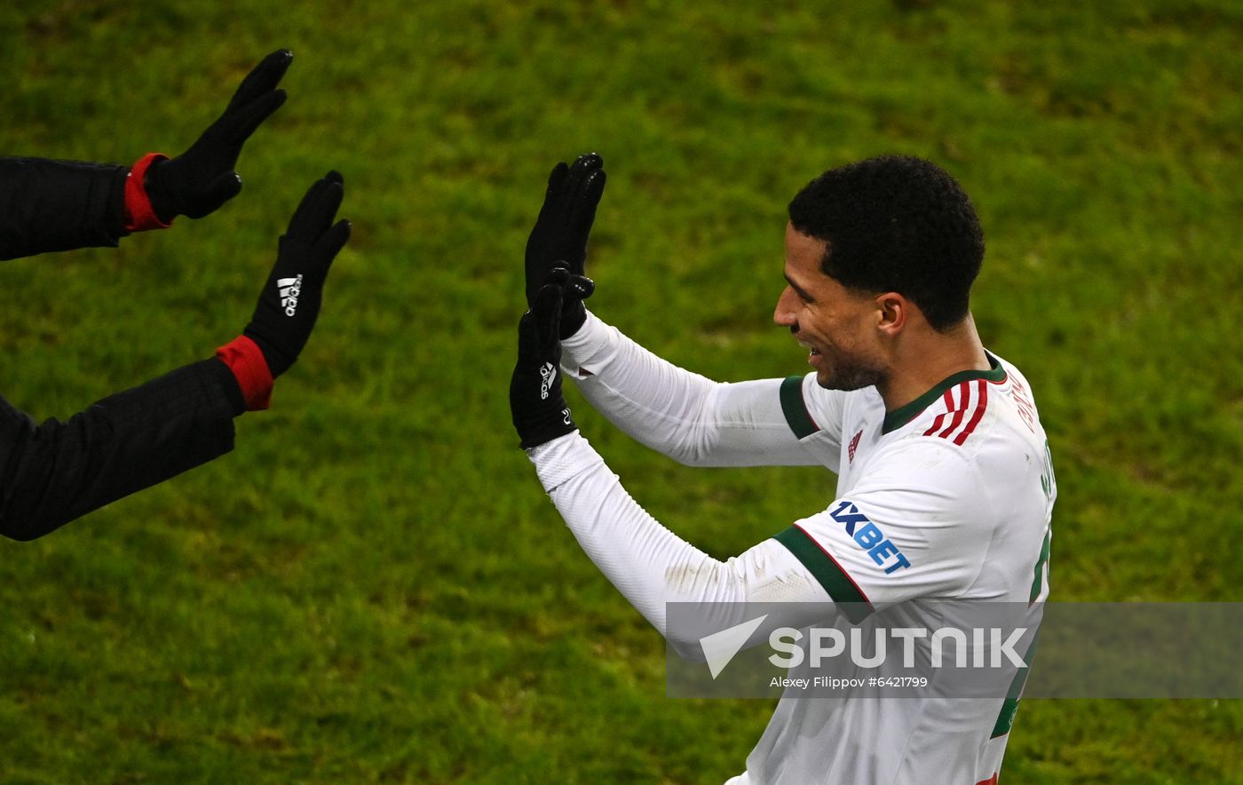 Russia Soccer Premier-League Khimki-Lokomotiv