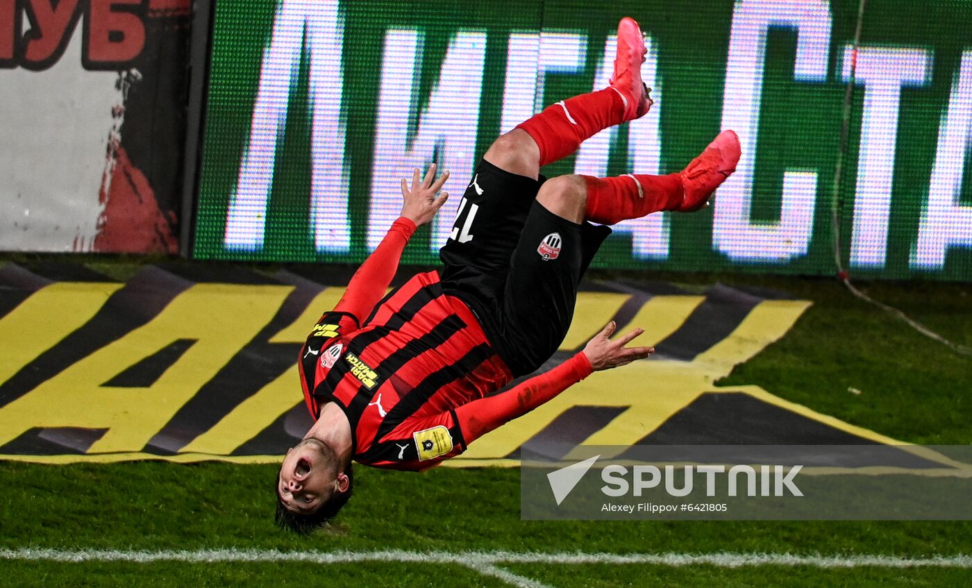 Russia Soccer Premier-League Khimki-Lokomotiv