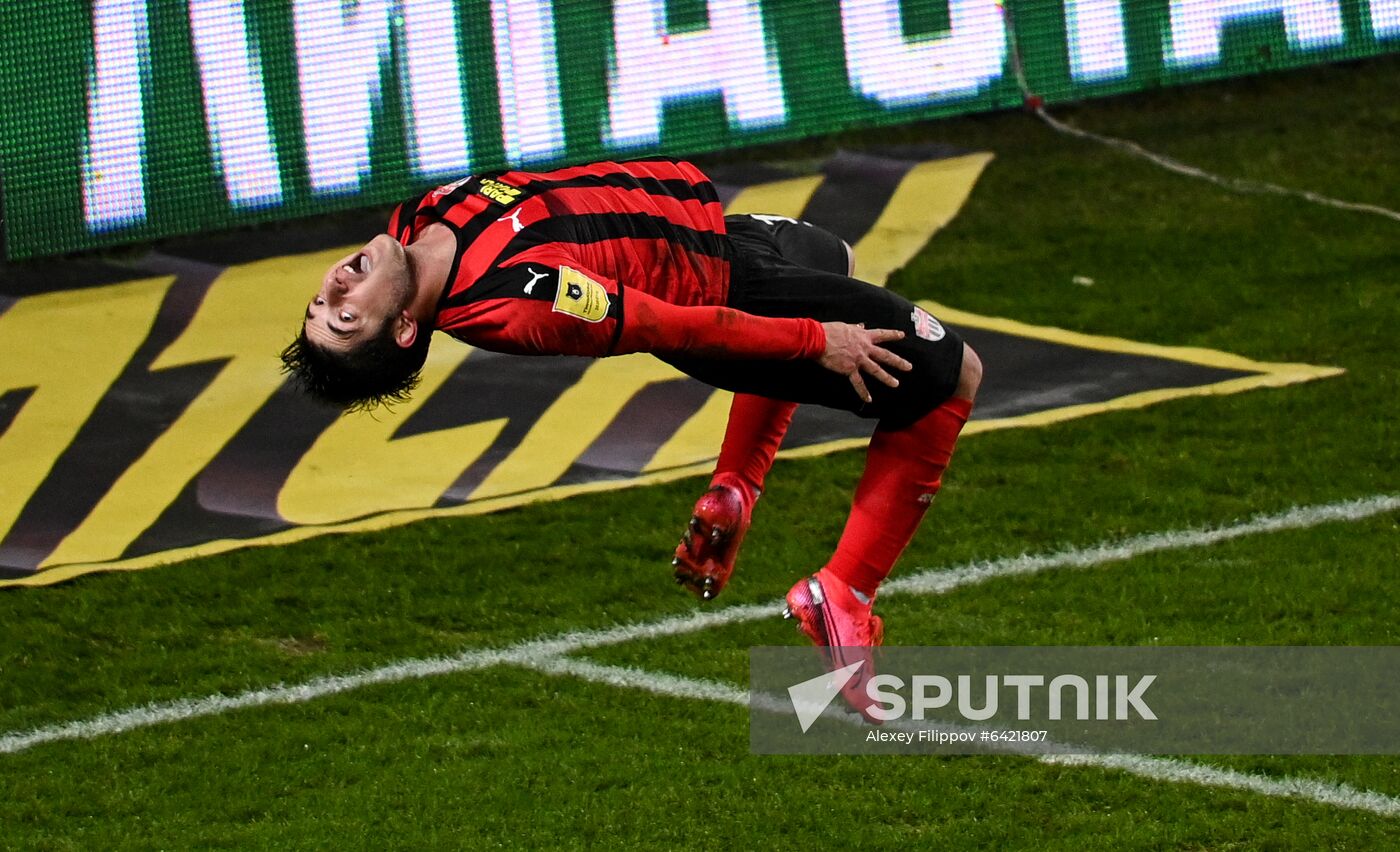 Russia Soccer Premier-League Khimki-Lokomotiv