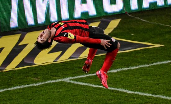 Russia Soccer Premier-League Khimki-Lokomotiv