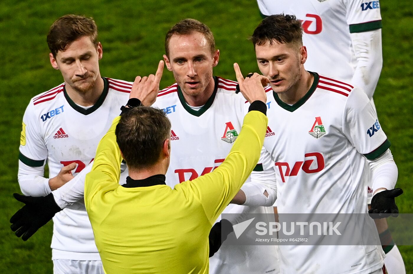 Russia Soccer Premier-League Khimki-Lokomotiv