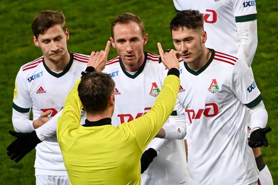 Russia Soccer Premier-League Khimki-Lokomotiv