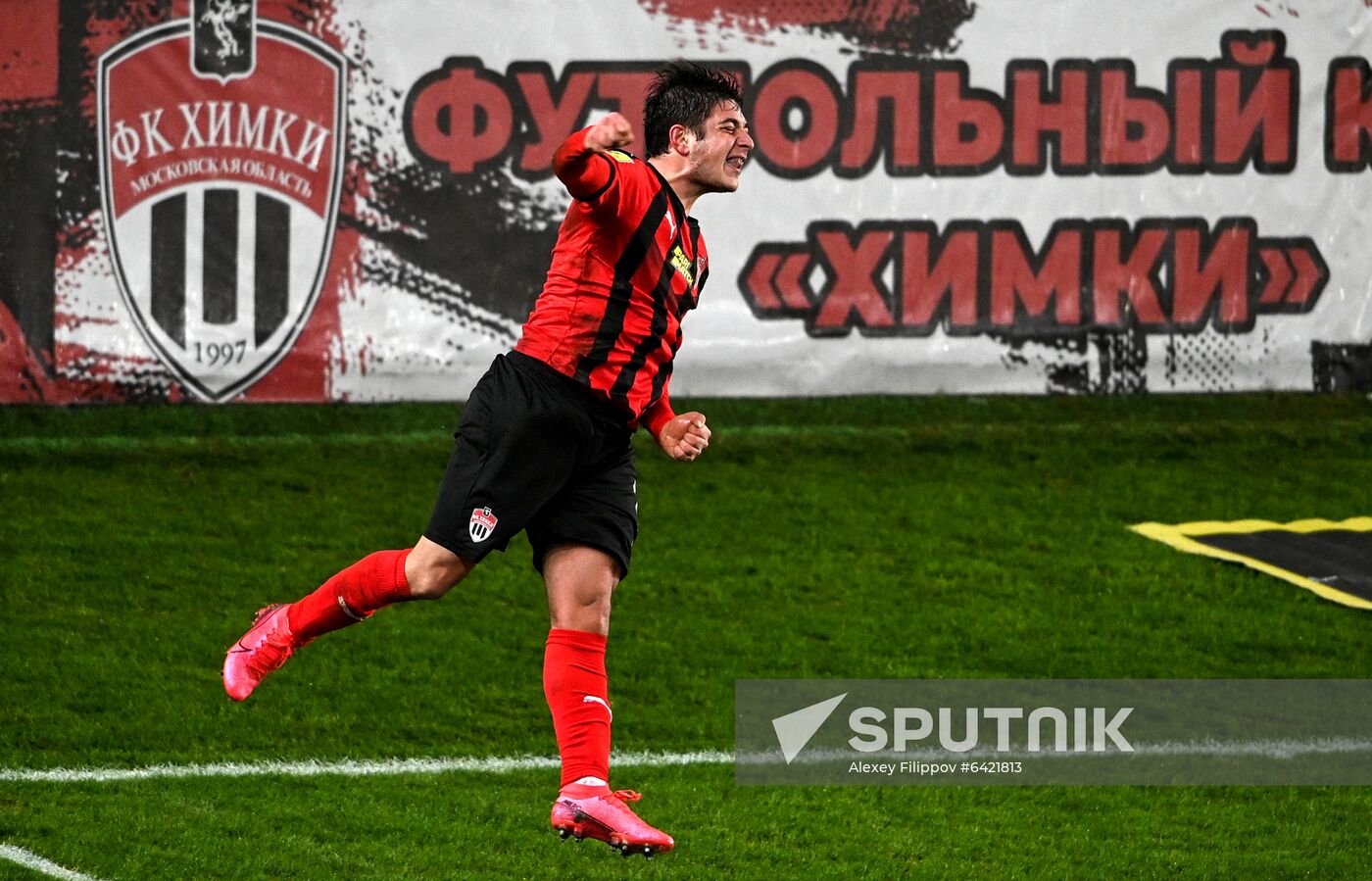 Russia Soccer Premier-League Khimki-Lokomotiv