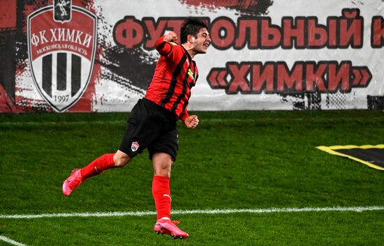 Russia Soccer Premier-League Khimki-Lokomotiv