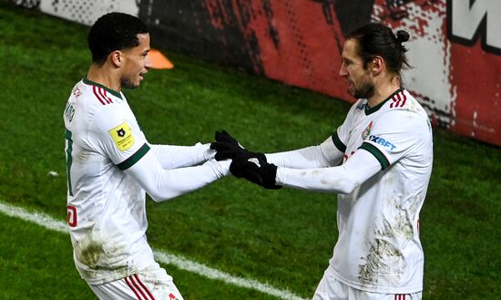 Russia Soccer Premier-League Khimki-Lokomotiv