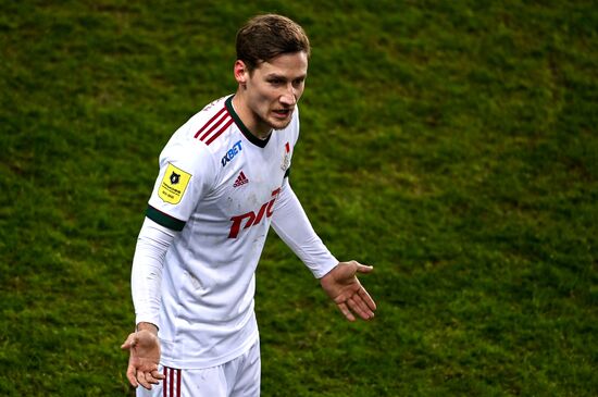 Russia Soccer Premier-League Khimki-Lokomotiv