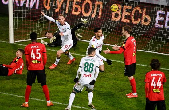 Russia Soccer Premier-League Khimki-Lokomotiv