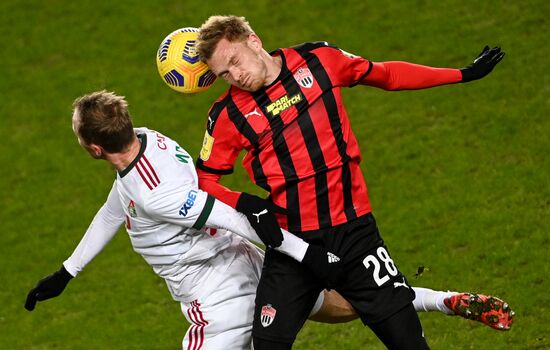 Russia Soccer Premier-League Khimki-Lokomotiv