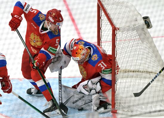 Russia Ice Hockey Channel One Cup Sweden - Russia