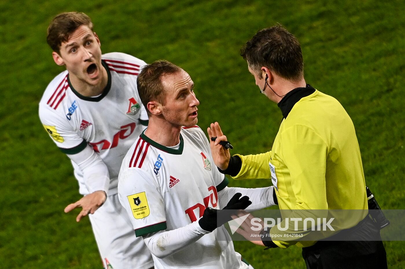 Russia Soccer Premier-League Khimki-Lokomotiv