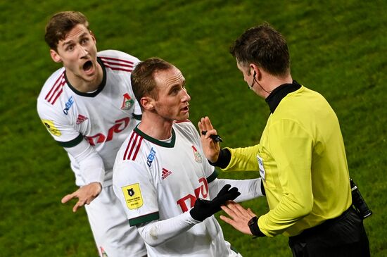 Russia Soccer Premier-League Khimki-Lokomotiv