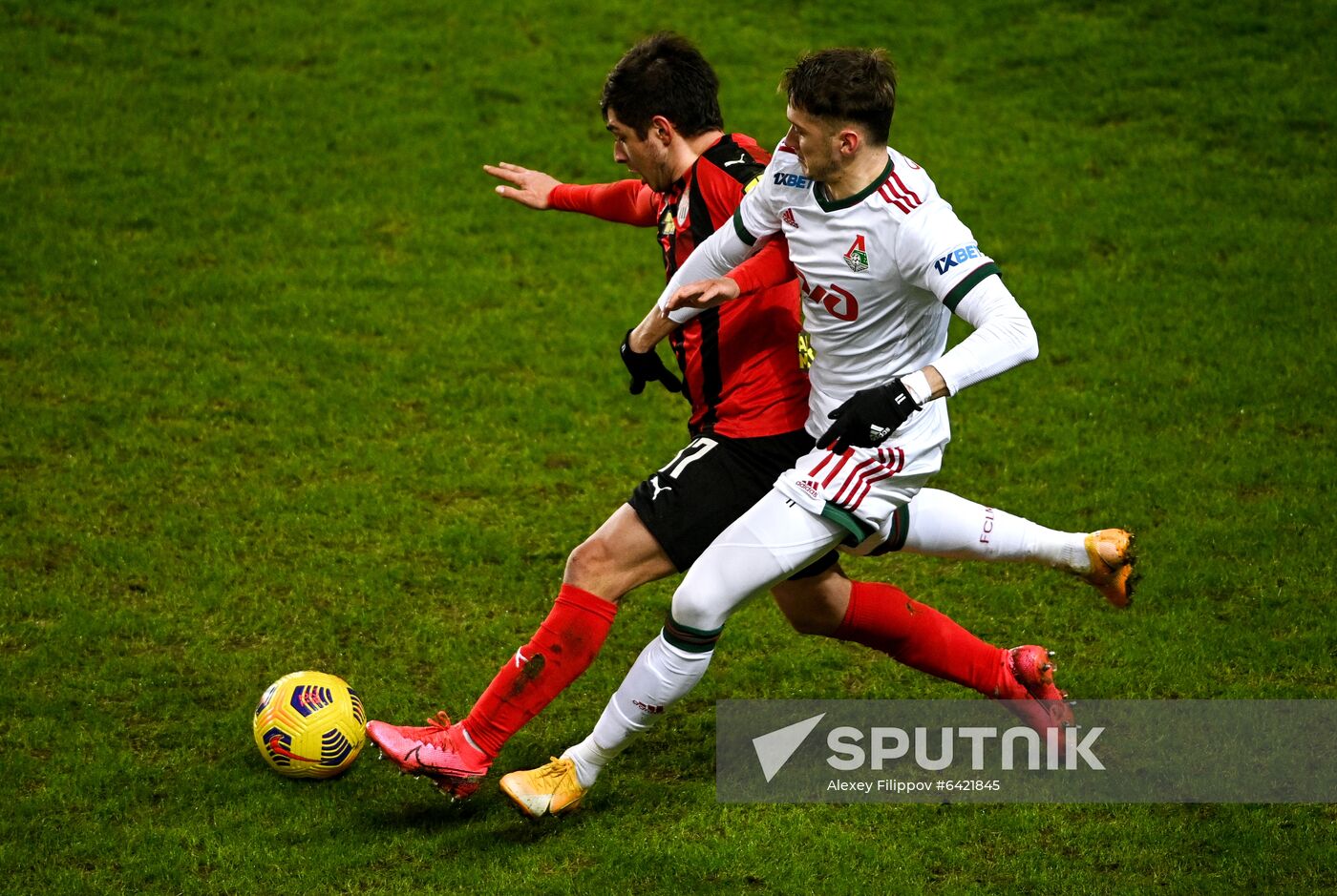 Russia Soccer Premier-League Khimki-Lokomotiv