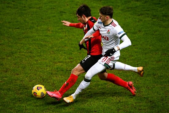 Russia Soccer Premier-League Khimki-Lokomotiv
