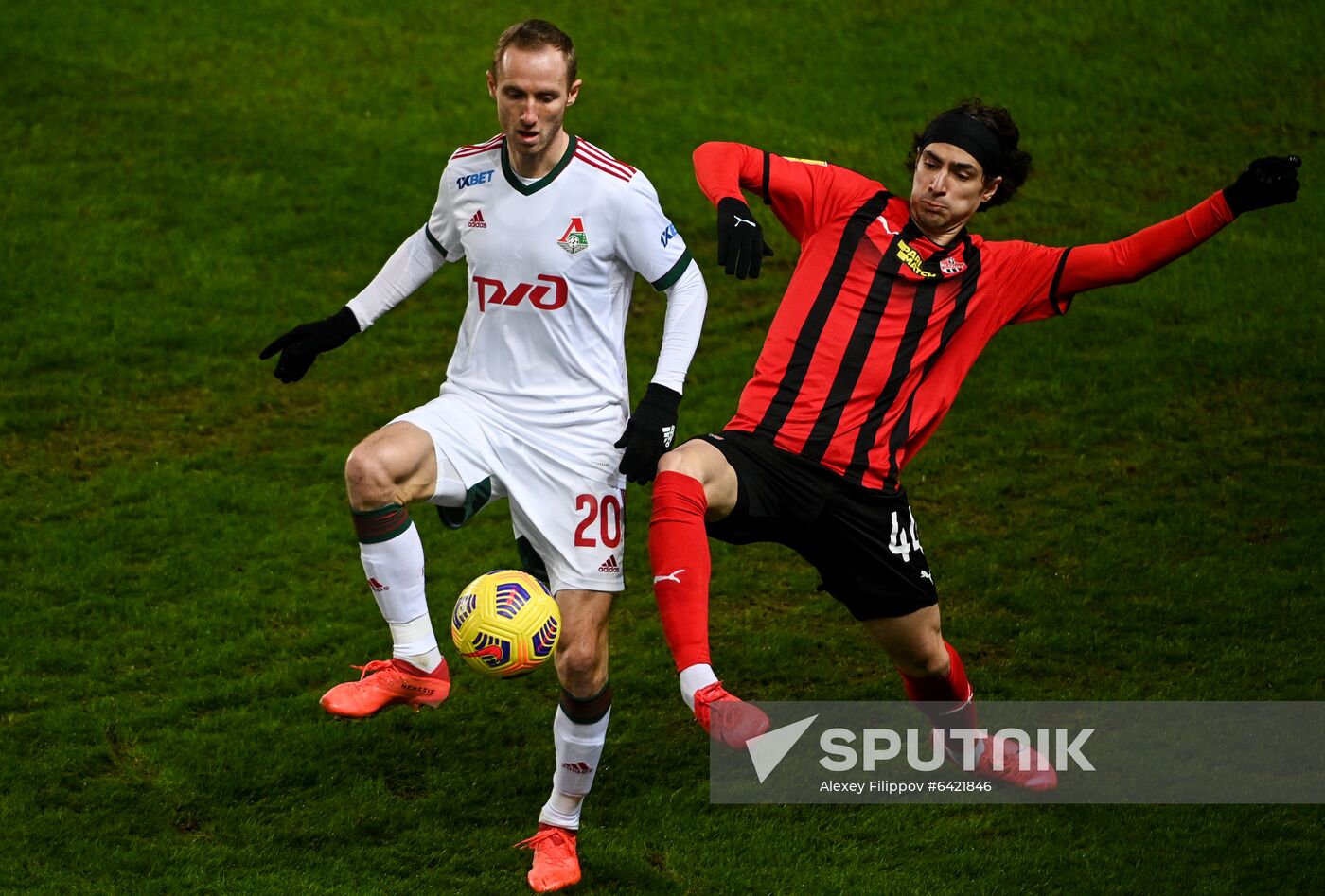 Russia Soccer Premier-League Khimki-Lokomotiv