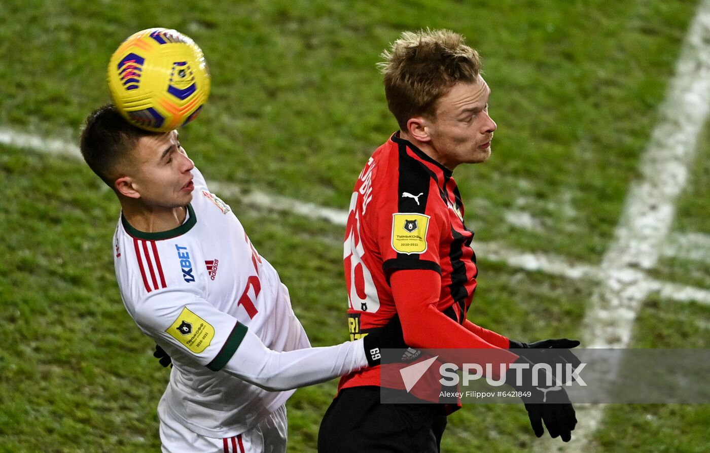 Russia Soccer Premier-League Khimki-Lokomotiv
