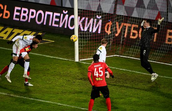 Russia Soccer Premier-League Khimki-Lokomotiv