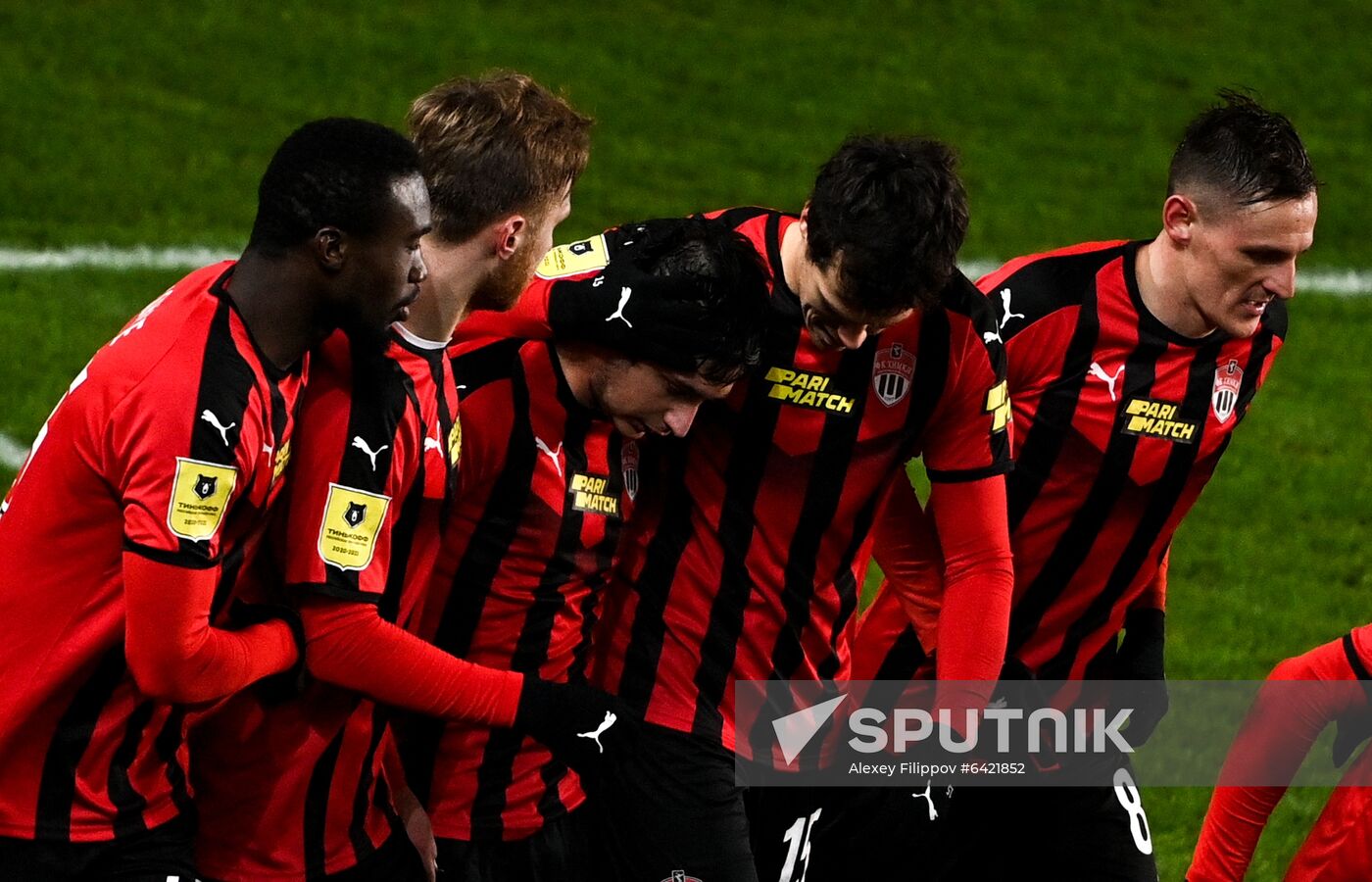 Russia Soccer Premier-League Khimki-Lokomotiv