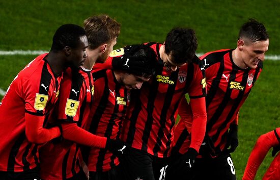 Russia Soccer Premier-League Khimki-Lokomotiv