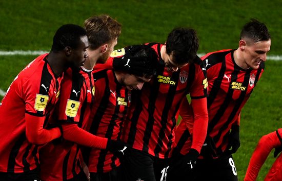 Russia Soccer Premier-League Khimki-Lokomotiv