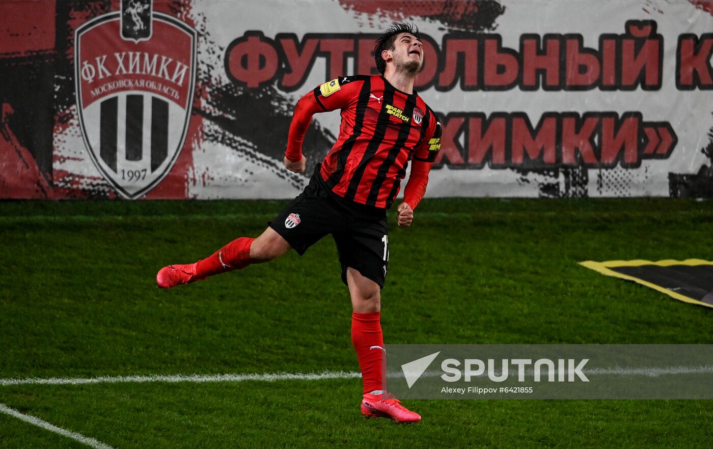 Russia Soccer Premier-League Khimki-Lokomotiv