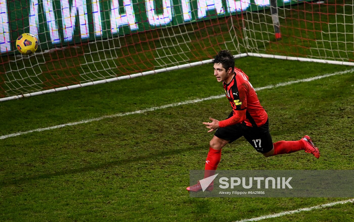 Russia Soccer Premier-League Khimki-Lokomotiv
